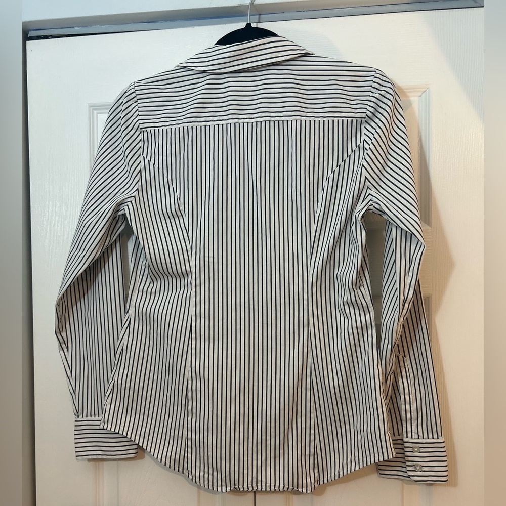 Express Ultimate Essential Striped Button-Down Sh… - image 4